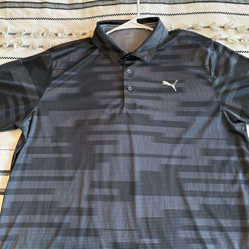 Puma Men’s Golf Polo Size Large - Picture 5 of 9